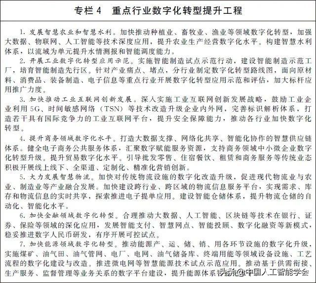 政策在线丨国务院关于印发“十四五”数字经济发展规划的通知